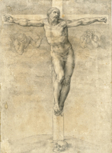 Christ on the Cross. Michelangelo Buonarroti, 1475-1564